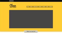 Desktop Screenshot of cleansanpedro.net